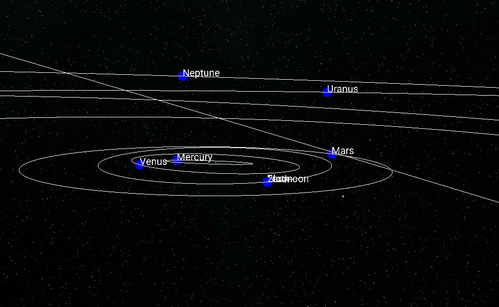 Solar system image